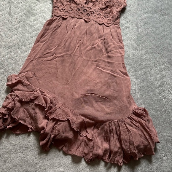 NWT Free People Intimately Adella Slip Dress Rose Pink Size S - Picture 4 of 7